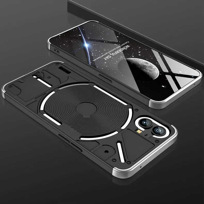 Case for Nothing Phone1 360 Degree Full Protection Hard Matte Shockproof Lens Protection Case for Nothing Phone 1