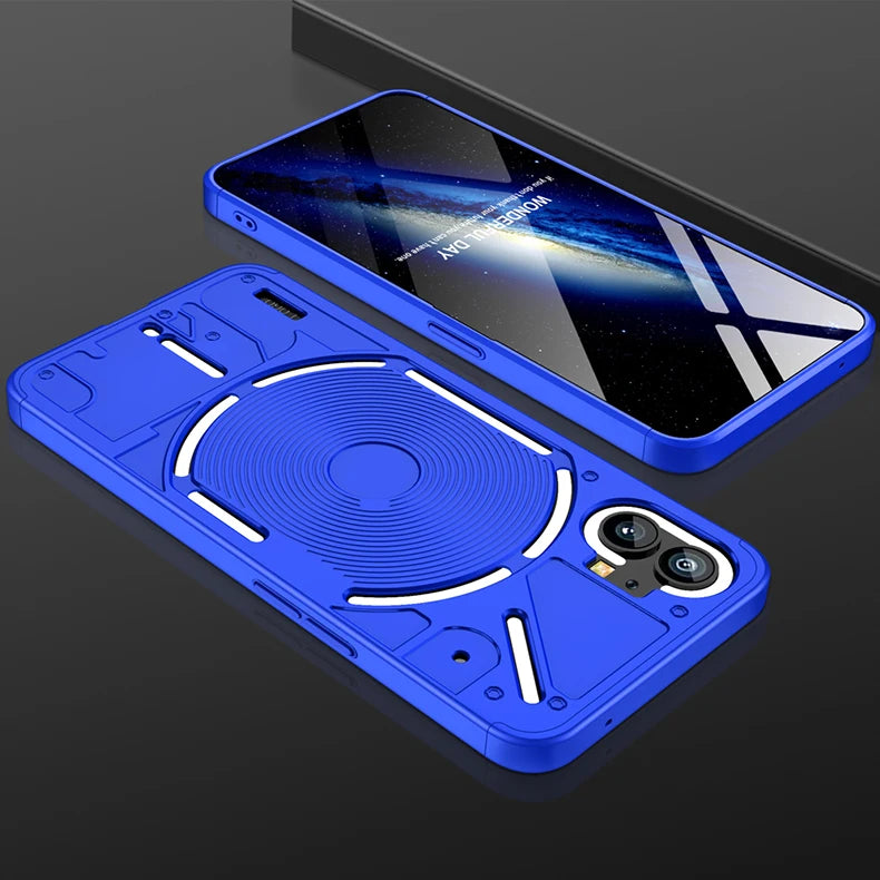 Case for Nothing Phone1 360 Degree Full Protection Hard Matte Shockproof Lens Protection Case for Nothing Phone 1