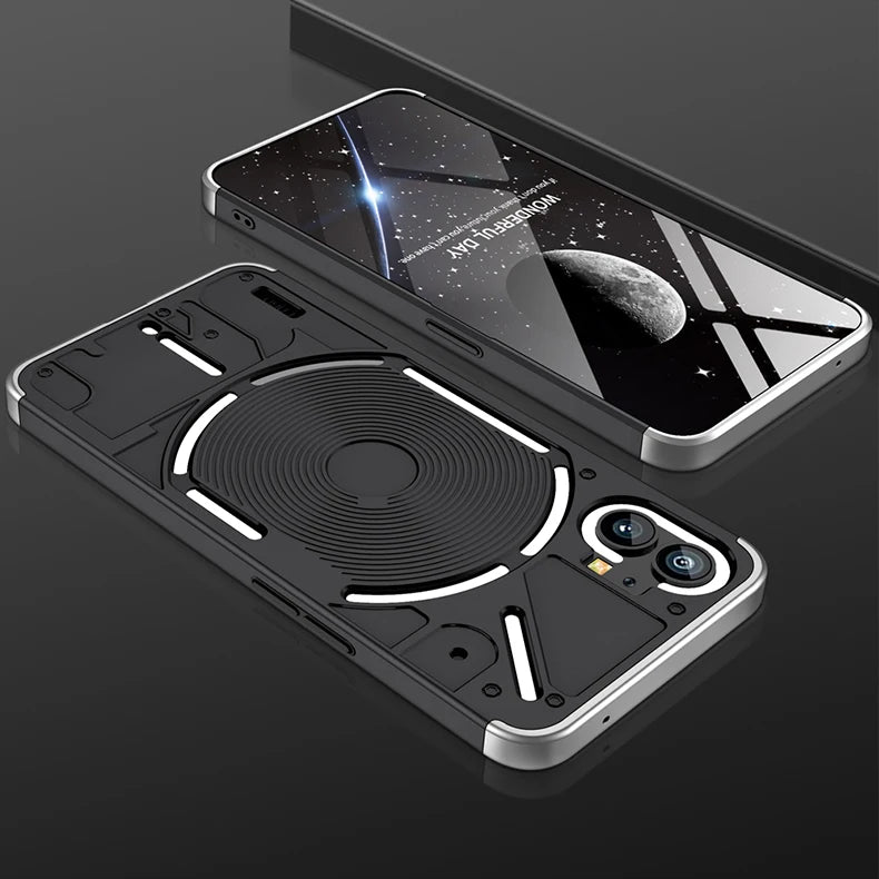 Case for Nothing Phone1 360 Degree Full Protection Hard Matte Shockproof Lens Protection Case for Nothing Phone 1
