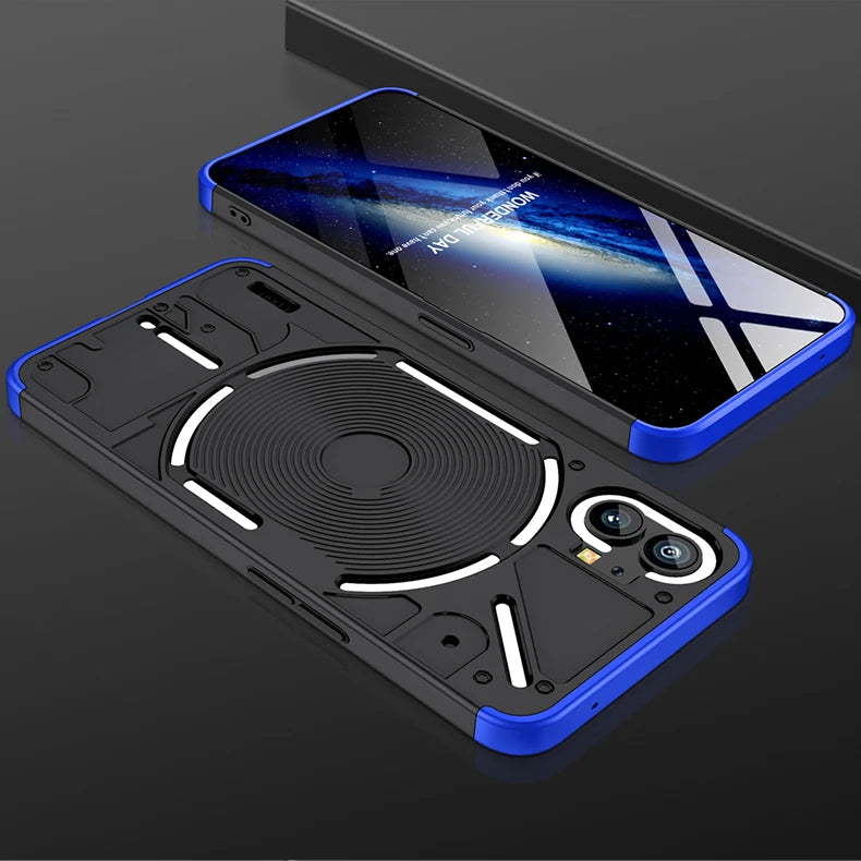 Case for Nothing Phone1 360 Degree Full Protection Hard Matte Shockproof Lens Protection Case for Nothing Phone 1