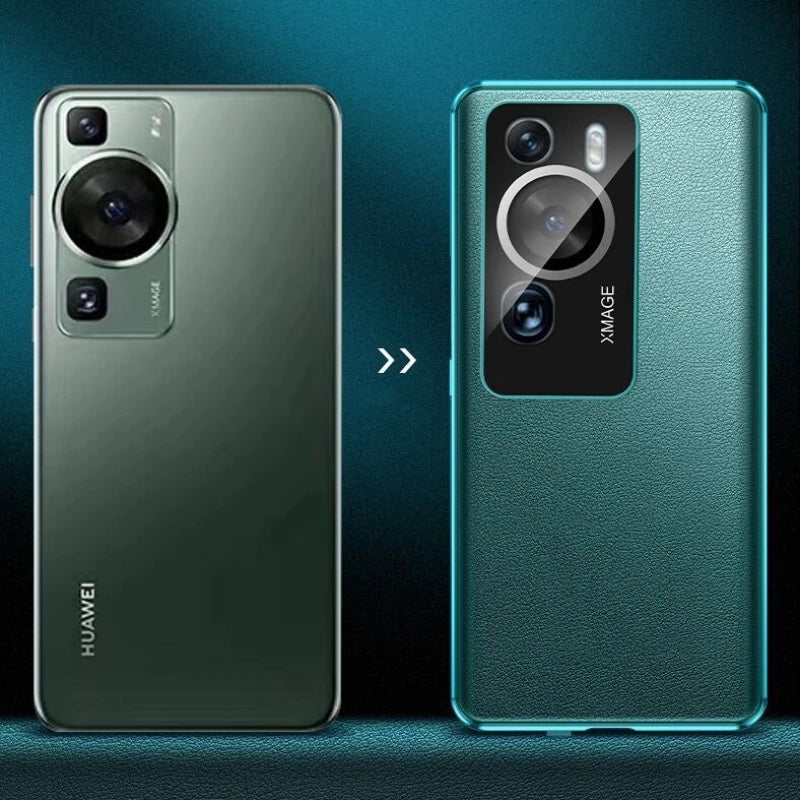 360 Full Cover For Huawei P60 Pro Case Tempered Glass Flip Phone Case For Huawei P 60 P60Pro Double Sided Protection Capa Bumper