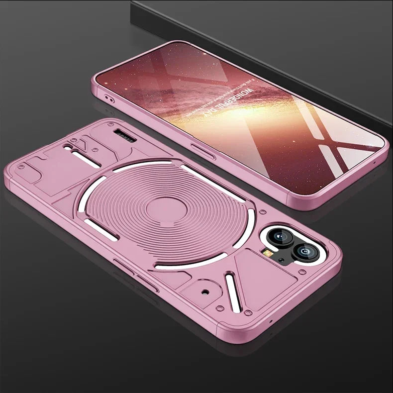 Case for Nothing Phone1 360 Degree Full Protection Hard Matte Shockproof Lens Protection Case for Nothing Phone 1